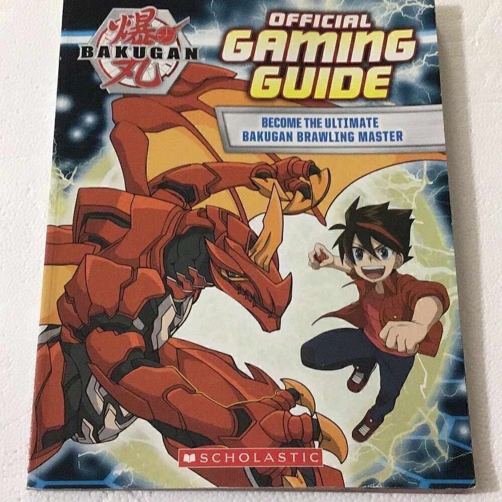 Bakugan official gaming guide from schoolastick